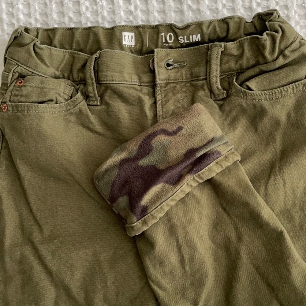 GAP Boys Fleece Lined Pant